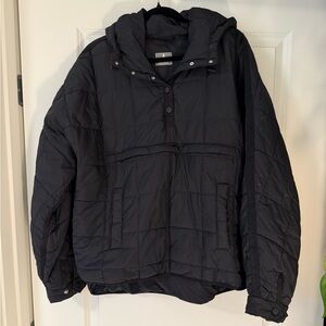 FP Movement by Free People Black Quilted Jacket